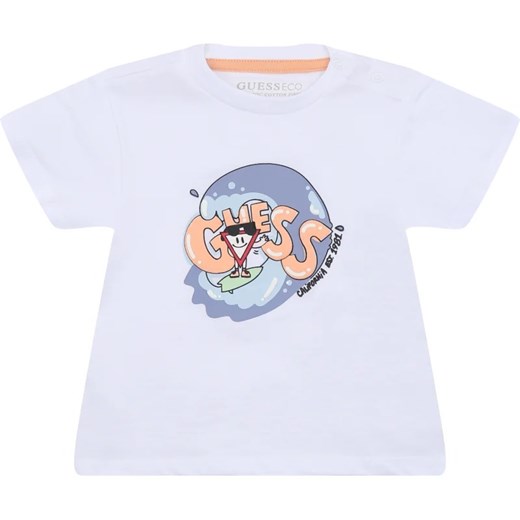 Guess T-shirt | Regular Fit ze sklepu Gomez Fashion Store w kategorii T-shirty chłopięce - zdjęcie 172145091