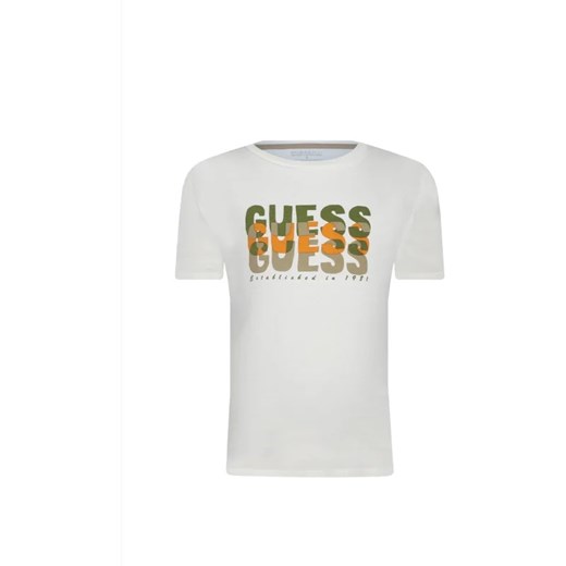 Guess T-shirt | Regular Fit ze sklepu Gomez Fashion Store w kategorii T-shirty chłopięce - zdjęcie 172145092