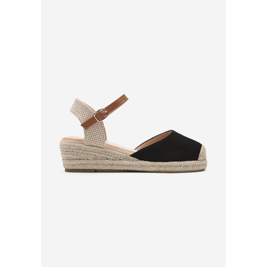 Espadryle damskie Born2be na koturnie casual