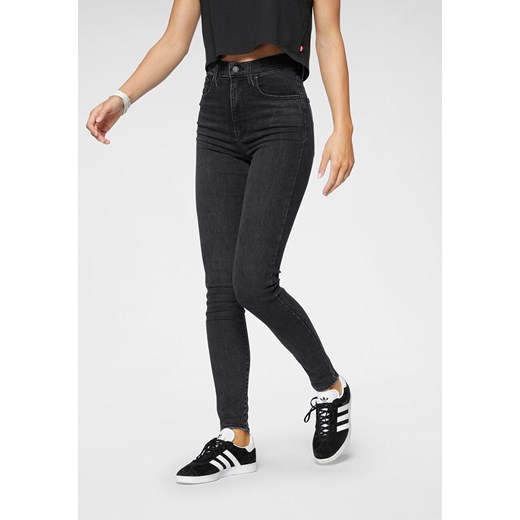 Levi&apos;s Dżinsy &quot;Mile&quot; - Super Skinny fit - w kolorze antracytowym ze sklepu Limango Polska w kategorii Jeansy damskie - zdjęcie 172149802
