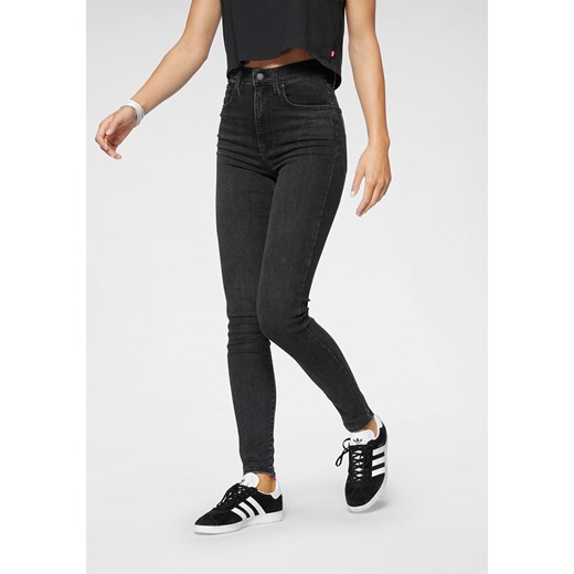 Levi´s Dżinsy - Skinny fit - w kolorze czarnym W31/L32 okazja Limango Polska