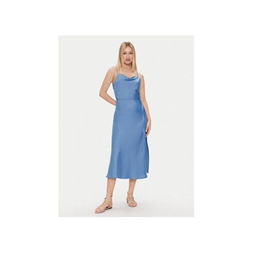 YAS Sukienka codzienna Thea 26028891 Niebieski Regular Fit ze sklepu MODIVO w kategorii Sukienki - zdjęcie 172150313