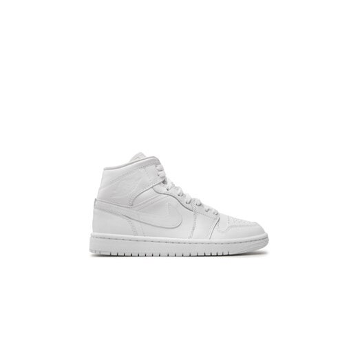 Nike Sneakersy Air Jordan 1 Mid DV0991 111 Biały ze sklepu MODIVO w kategorii Buty sportowe damskie - zdjęcie 172150352