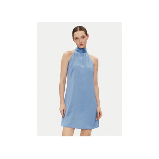 YAS Sukienka koktajlowa Dottea 26032326 Niebieski Regular Fit ze sklepu MODIVO w kategorii Sukienki - zdjęcie 172150464