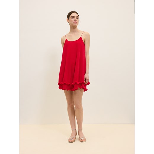 Reserved - Sukienka mini - czerwony ze sklepu Reserved w kategorii Sukienki - zdjęcie 172152324