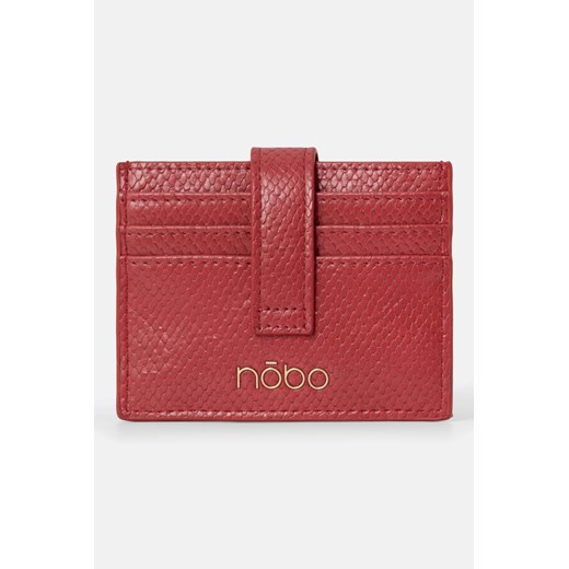 Mały portfel Nobo, etui na karty czerwony Nobo One size wyprzedaż NOBOBAGS.COM