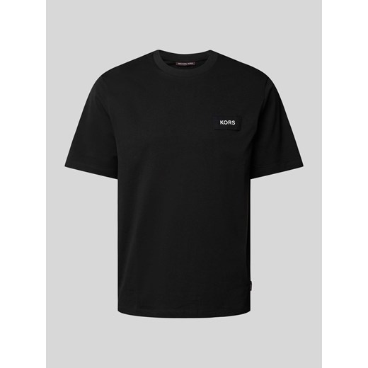 T-shirt z naszywką z logo ze sklepu Peek&Cloppenburg  w kategorii T-shirty męskie - zdjęcie 172154800