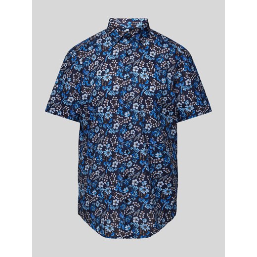 Koszula casualowa o kroju regular fit z nadrukiem na całej powierzchni ze sklepu Peek&Cloppenburg  w kategorii Koszule męskie - zdjęcie 172154864