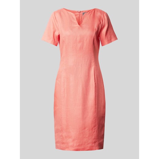 Sukienka o długości do kolan z dekoltem w serek ze sklepu Peek&Cloppenburg  w kategorii Sukienki - zdjęcie 172155121