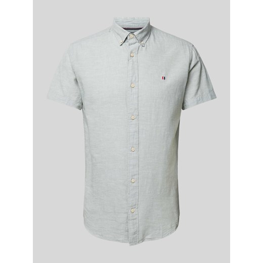 Koszula casualowa z efektem melanżu model ‘SUMMER’ ze sklepu Peek&Cloppenburg  w kategorii Koszule męskie - zdjęcie 172155180