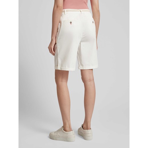 Bermudy w jednolitym kolorze z paskiem Christian Berg Woman 42 Peek&Cloppenburg 