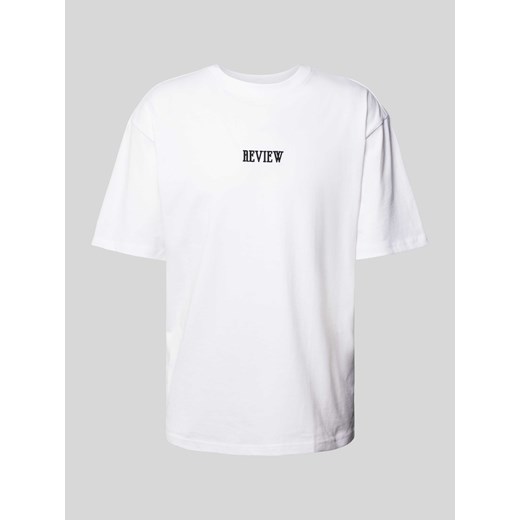 T-shirt z wyhaftowanym logo ze sklepu Peek&Cloppenburg  w kategorii T-shirty męskie - zdjęcie 172155424