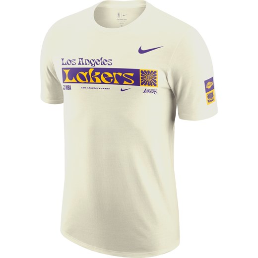 T-shirt męski Nike NBA Los Angeles Lakers Essential - Biel ze sklepu Nike poland w kategorii T-shirty męskie - zdjęcie 172155640