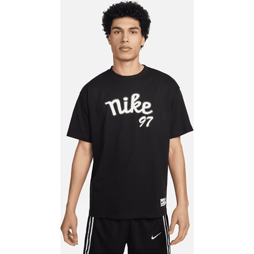 Męski T-shirt do koszykówki Max90 Nike - Czerń ze sklepu Nike poland w kategorii T-shirty męskie - zdjęcie 172155643