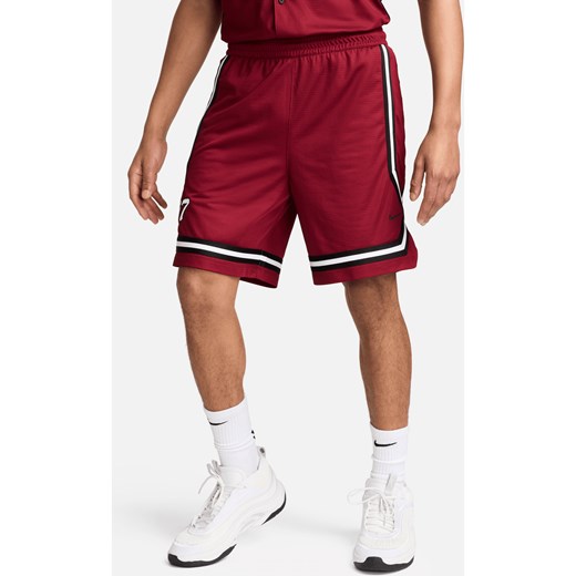 Męskie spodenki do koszykówki 21 cm Dri-FIT Nike DNA Crossover - Czerwony ze sklepu Nike poland w kategorii Spodenki męskie - zdjęcie 172155664