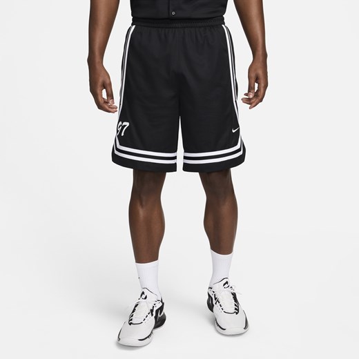 Męskie spodenki do koszykówki 21 cm Dri-FIT Nike DNA Crossover - Czerń Nike XL Nike poland