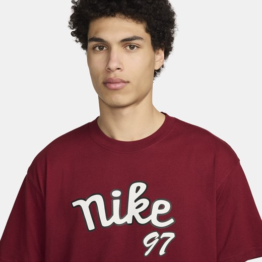 Męski T-shirt do koszykówki Max90 Nike - Czerwony Nike XXL Nike poland