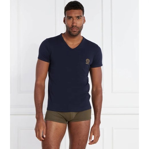 Versace T-shirt | Regular Fit | stretch ze sklepu Gomez Fashion Store w kategorii T-shirty męskie - zdjęcie 172157884