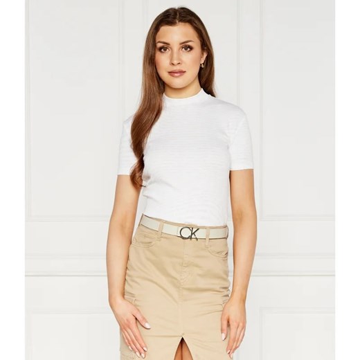 Bluzka damska Calvin Klein z bawełny