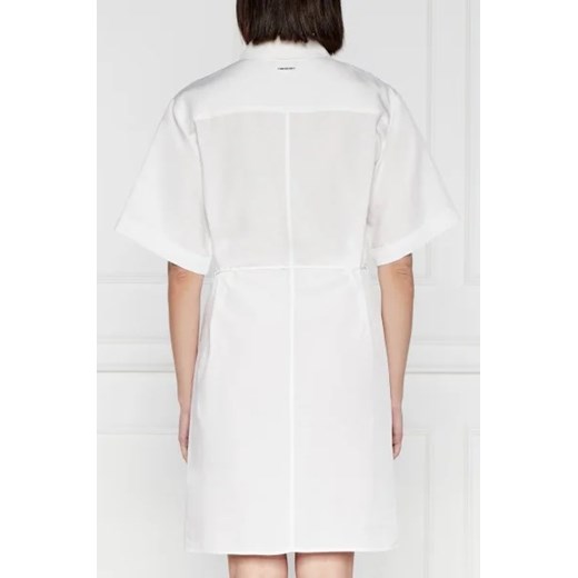 Calvin Klein Sukienka | z dodatkiem lnu Calvin Klein 40 Gomez Fashion Store
