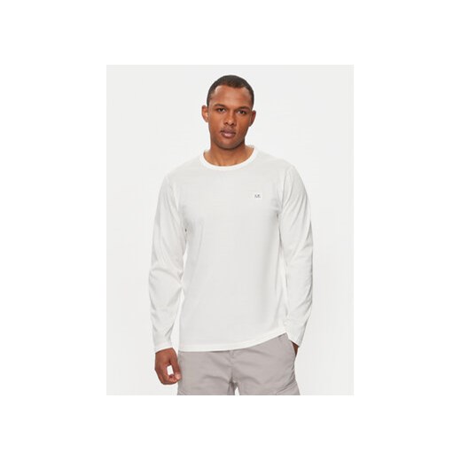 C.P. Company Longsleeve 16CMTS089A006374G Biały Regular Fit ze sklepu MODIVO w kategorii T-shirty męskie - zdjęcie 172158913