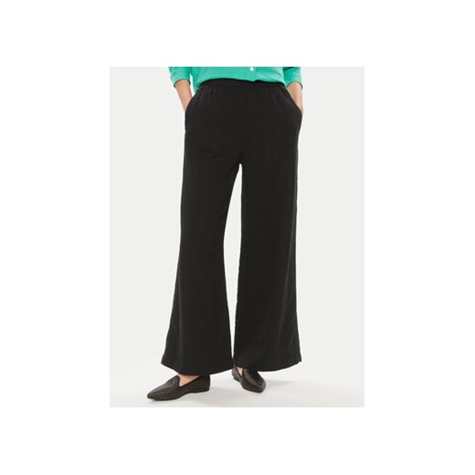 Gap Spodnie materiałowe 855967-00 Czarny Relaxed Fit ze sklepu MODIVO w kategorii Spodnie damskie - zdjęcie 172158971