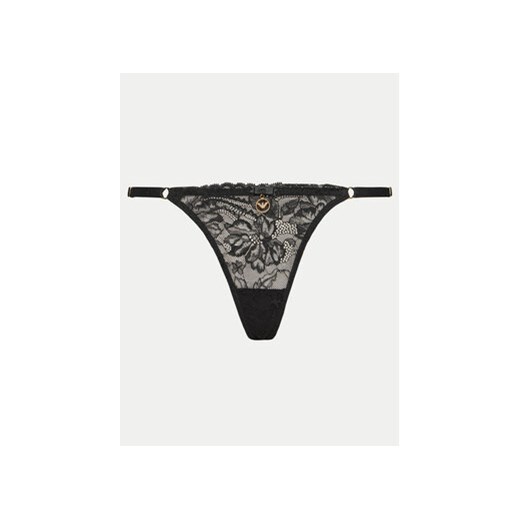 Emporio Armani Underwear Stringi 163826 4R206 00020 Czarny ze sklepu MODIVO w kategorii Majtki damskie - zdjęcie 172159220