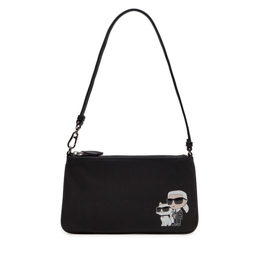 Torebka KARL LAGERFELD 240W3230 Black Karl Lagerfeld one size wyprzedaż eobuwie.pl