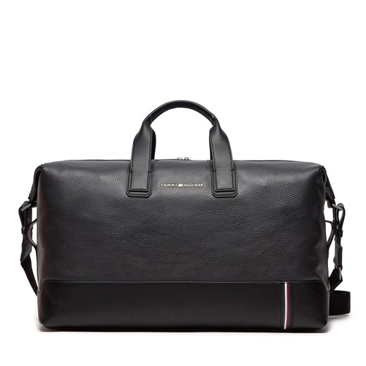 Torba Tommy Hilfiger Th Central Duffle AM0AM12448 Dark Grey PSM ze sklepu eobuwie.pl w kategorii Torby podróżne - zdjęcie 172159682