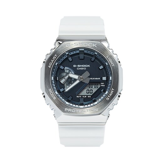 Zegarek G-Shock Sparkle of Winter GM-2100WS-7AER Biały ze sklepu eobuwie.pl w kategorii Zegarki - zdjęcie 172159791