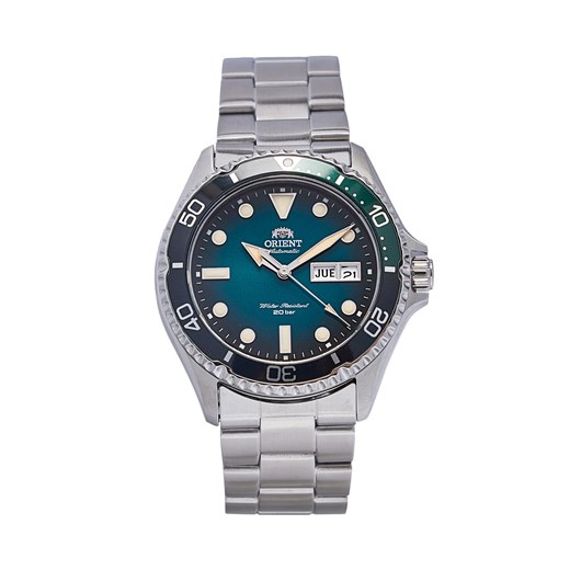 Zegarek Orient AA0811E19B Silver/Green Orient one size eobuwie.pl okazyjna cena