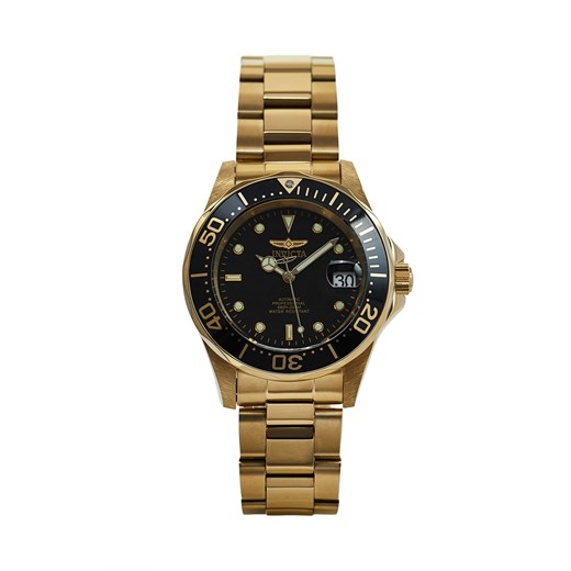 Zegarek Invicta Watch 89290B Gold/Gold ze sklepu eobuwie.pl w kategorii Zegarki - zdjęcie 172159822