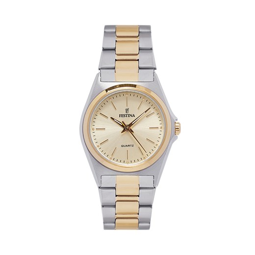 Zegarek Festina Classic F20556-3 Silver/Gold ze sklepu eobuwie.pl w kategorii Zegarki - zdjęcie 172159862