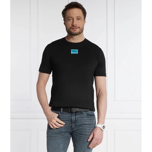 HUGO T-shirt | Regular Fit ze sklepu Gomez Fashion Store w kategorii T-shirty męskie - zdjęcie 172159973