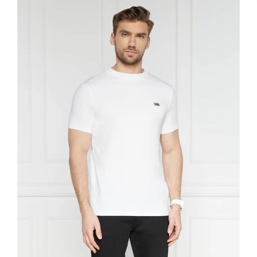 Karl Lagerfeld T-shirt | Regular Fit | stretch ze sklepu Gomez Fashion Store w kategorii T-shirty męskie - zdjęcie 172159980