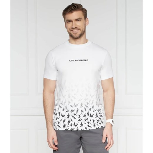 Karl Lagerfeld T-shirt | Regular Fit | stretch ze sklepu Gomez Fashion Store w kategorii T-shirty męskie - zdjęcie 172159982