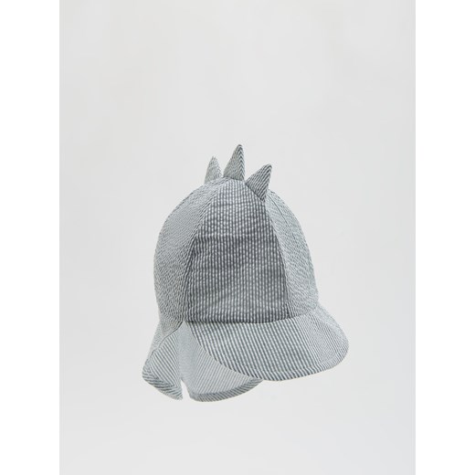 Reserved - Bawełniana czapka - biały ze sklepu Reserved w kategorii Czapki dziecięce - zdjęcie 172161174