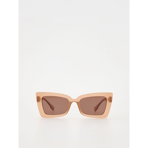 Reserved - Okulary przeciwsłoneczne - brązowy ze sklepu Reserved w kategorii Okulary przeciwsłoneczne damskie - zdjęcie 172161474