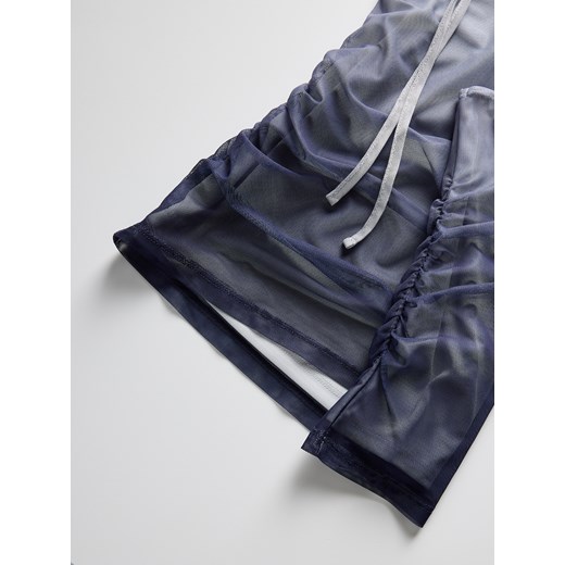 Reserved - Bluzka z wiązaniem na szyi - wielobarwny Reserved XS Reserved