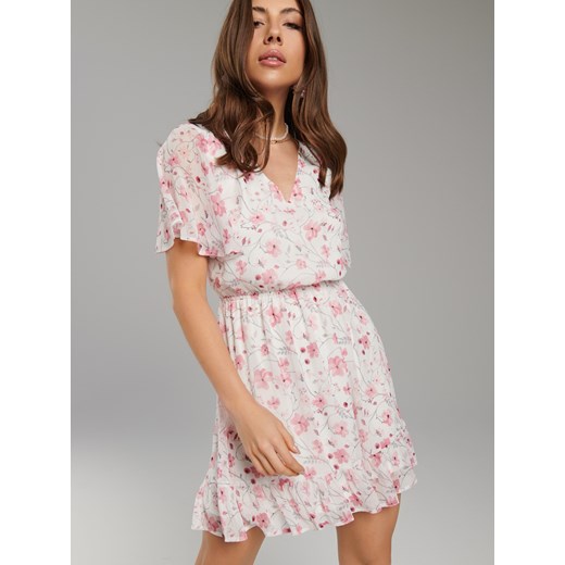 Sinsay - Sukienka mini - wielobarwny Sinsay XS Sinsay