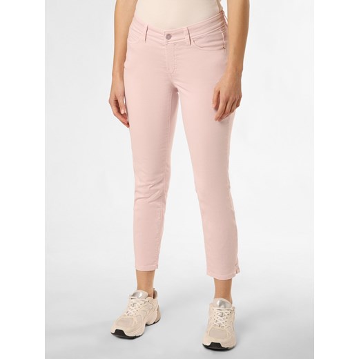 Cambio Spodnie - Piper Kobiety Bawełna różowy jednolity ze sklepu vangraaf w kategorii Spodnie damskie - zdjęcie 172163904