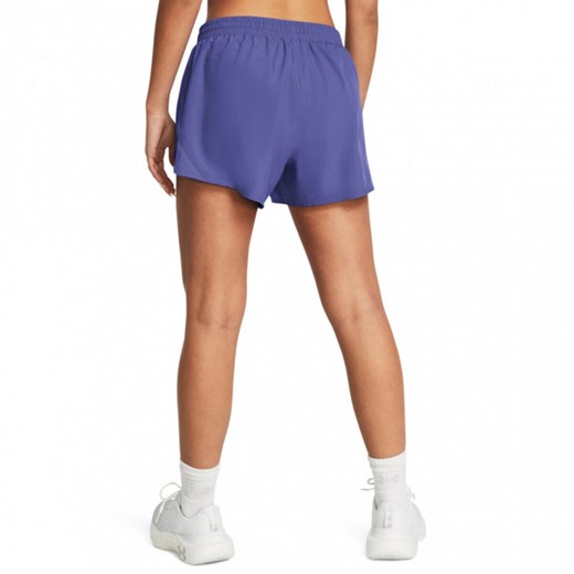 Damskie spodenki do biegania Under Armour UA Fly By Short - fioletowe Under Armour M Sportstylestory.com