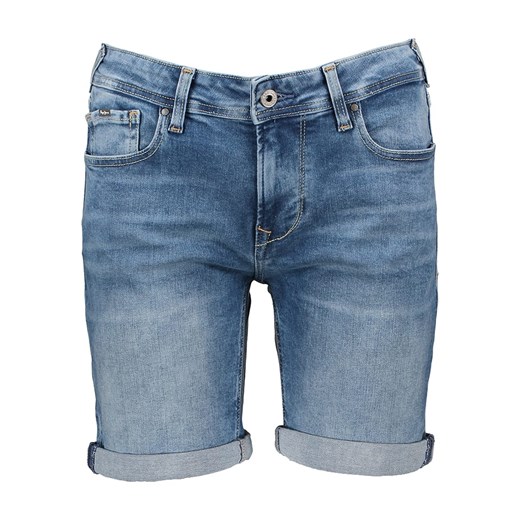 Pepe Jeans Szorty dżinsowe w kolorze niebieskim ze sklepu Limango Polska w kategorii Szorty - zdjęcie 172164852