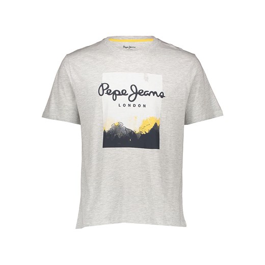 Pepe Jeans Koszulka w kolorze szarym ze sklepu Limango Polska w kategorii T-shirty męskie - zdjęcie 172164894