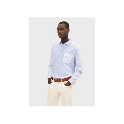Tom Tailor Denim Koszula 1032372 Błękitny Relaxed Fit ze sklepu MODIVO w kategorii Koszule męskie - zdjęcie 172165723