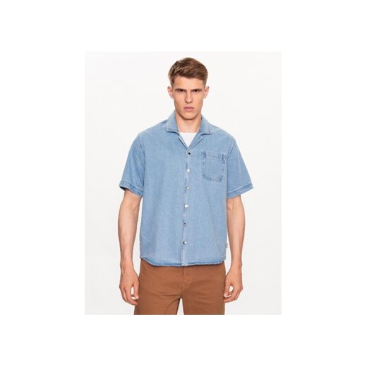 Blend Koszula jeansowa 20715618 Błękitny Regular Fit ze sklepu MODIVO w kategorii Koszule męskie - zdjęcie 172165832