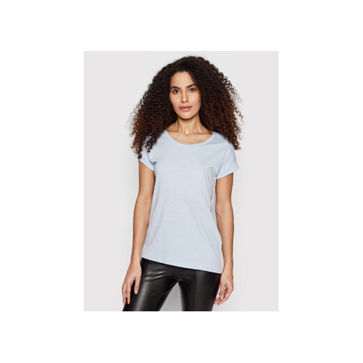 Vila T-Shirt Dreamers 14025668 Błękitny Regular Fit ze sklepu MODIVO w kategorii Bluzki damskie - zdjęcie 172165850