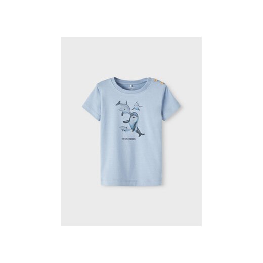 NAME IT T-Shirt 13215693 Błękitny Regular Fit ze sklepu MODIVO w kategorii Koszulki niemowlęce - zdjęcie 172166032