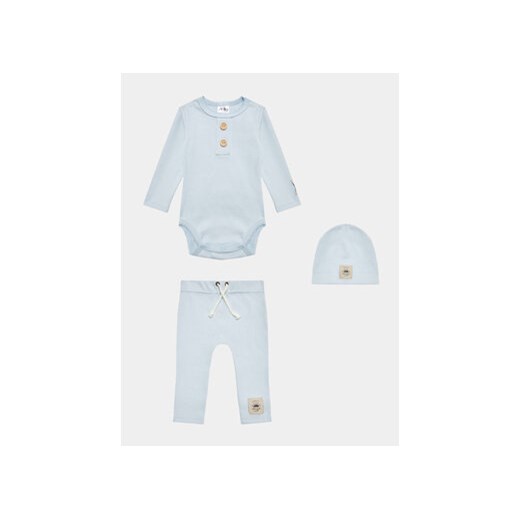 Jamiks Komplet body i spodnie Francis I JZG371 Błękitny ze sklepu MODIVO w kategorii Komplety niemowlęce - zdjęcie 172166133