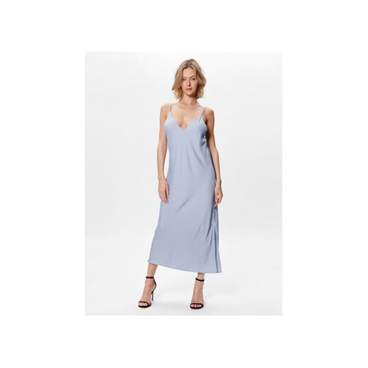 Calvin Klein Sukienka koktajlowa K20K205542 Błękitny Slim Fit ze sklepu MODIVO w kategorii Sukienki - zdjęcie 172166241
